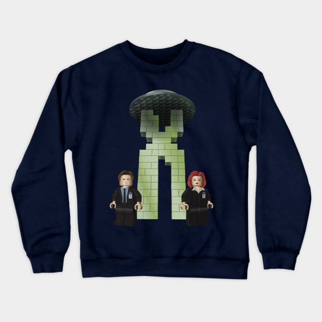 The BriX-Files Crewneck Sweatshirt by Johnny Nova